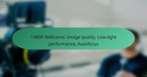 1080P Webcams: Image quality, Low-light performance, Autofocus