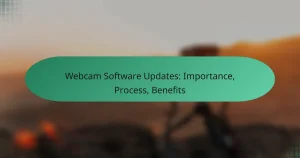 Webcam Software Updates: Importance, Process, Benefits
